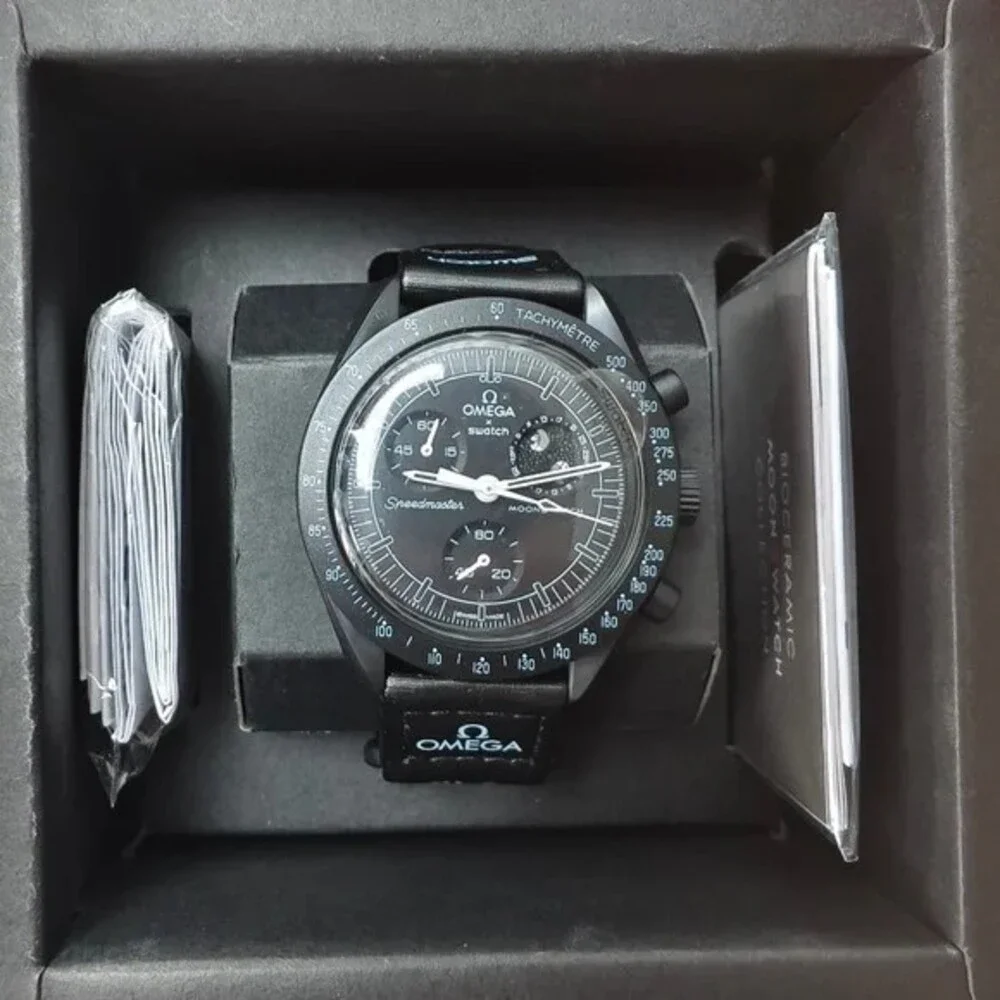 Swatch X Omega Mission To The Moonphase - New Moon Watch